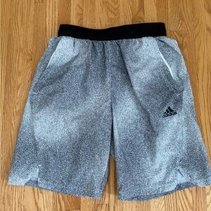 Adidas Axis Gray Athletic Shorts, Sz S